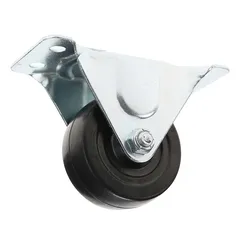 Ace Rigid Soft Rubber Medium Duty Caster Plate (6.35 cm)