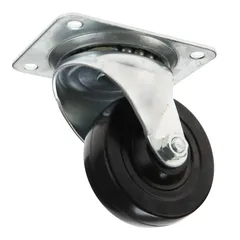 Ace Swivel Soft Rubber Industrial Use Caster Plate (10.16 cm)
