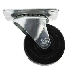 Ace Swivel Soft Rubber Industrial Use Caster Plate (10.16 cm)