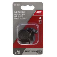 Ace Carpet Base Non-Slip Nail On Glides (2.54 cm)