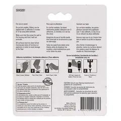 Ace Plastic Base Non-Slip Screw On Glides (5.08 cm)