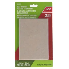 Ace Heavy Duty Felt Protective Guard Blankets (10.8 x 15.24 cm, Beige)