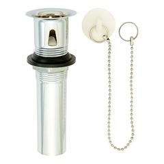 ACE Metal Lavatory Drain W/Chain & Stopper (3.18 x 12.70 cm)