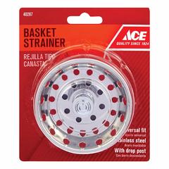 ACE Stainless Steel Replacement Basket Strainer (8.89 cm)
