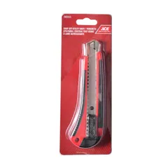 Ace ABS Steel Snap Off Utility Knife (21.5 x 8 x 2.5 cm)