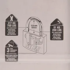 ACE Solid Brass Padlock Pack (20 mm, 2 Pc.)
