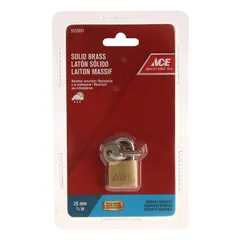 ACE Solid Brass Padlock (20 mm)