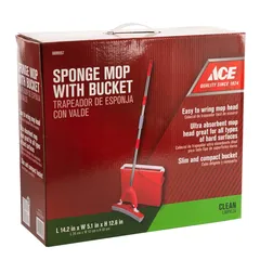 ACE Sponge Mop & Bucket (4 L)