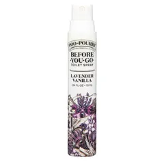 Poo-Pourri Before-You-Go Odor Eliminating Toilet Spray (10 ml, Lavender Vanilla)