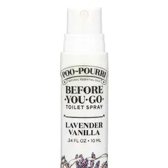 Poo-Pourri Before-You-Go Odor Eliminating Toilet Spray (10 ml, Lavender Vanilla)