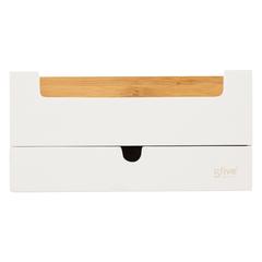 5Five Natureo Wooden Organizer W/Drawer (26 x 13 x 24 cm)