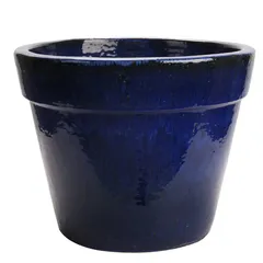Mega Collections Glazed Ceramic Basic Plant Pot (47 x 47 x 39 cm)