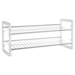 Metal Stackable Shoe Rack (67.5 x 25 x 31 cm, 6 Pc.)