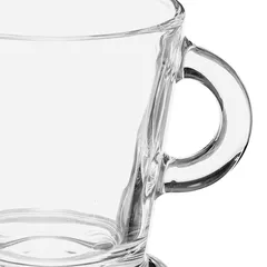 كأس زجاجي إس جي بريكفاست (6.4 × 5.7 × 7 سم)