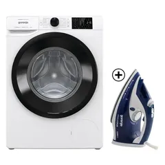 Gorenje 8 Kg Freestanding Front Load Washing Machine, WNEI84BS (1400 rpm)