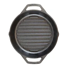 Lodge Cast Iron Dual Handle Grill Pan 10.25 (32.54 x 27.13 x 5.08 cm)
