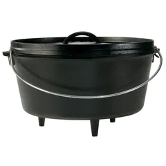 Lodge Cast Iron Deep Camp Dutch Oven 12 (30.4 cm, 7.5 L)