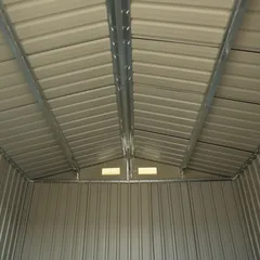 Metal Apex Roof Shed (226.3 x 183.6 x 172 cm)