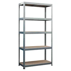 Metal 5-Tier Heavy Duty Shelf (180 x 75 x 35 cm)