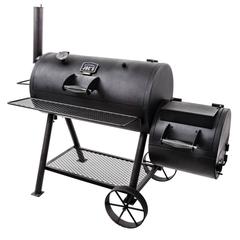 Oklahoma Joe Highland Offset Charcoal Smoker Grill, 15202031 (85.09 x 134.62 x 144.78 cm)