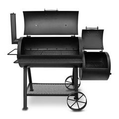 Oklahoma Joe Highland Offset Charcoal Smoker Grill, 15202031 (85.09 x 134.62 x 144.78 cm)