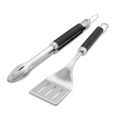 Weber Precision Grill Tongs & Spatula Set (2 Pc.)