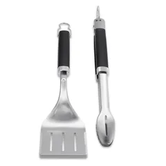 Weber Precision Grill Tongs & Spatula Set (2 Pc.)