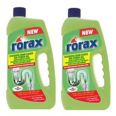 Rorax Ecological Drain Cleaner Gel Pack (1 L, 2 Pc.)