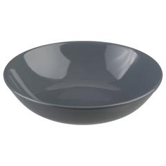 SG Colorama Earthenware Soup Plate (22 cm, Gray)