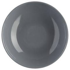 SG Colorama Earthenware Soup Plate (22 cm, Gray)