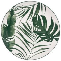 SG Palme Green Porcelain Dinner Plate (26 cm)