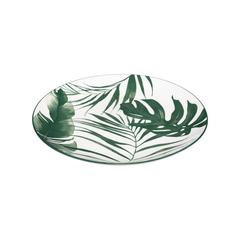 SG Palme Green Porcelain Dessert Plate (19 cm)
