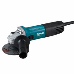 Makita MT Corded Angle Grinder W/Slide Switch, M9510B-PR (850 W, 115 mm) + Cutting Disc Set (10 Pc.)