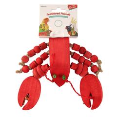 Coollapet Jimmy Halfa Lobster Bird Toy (14 x 2 x 10 cm)