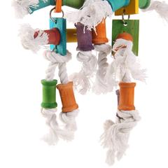 Coollapet Dancing Spools Bird Toy (14 x 2 x 10 cm)
