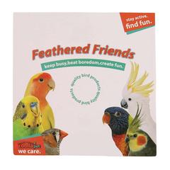 Coollapet Dancing Spools Bird Toy (14 x 2 x 10 cm)