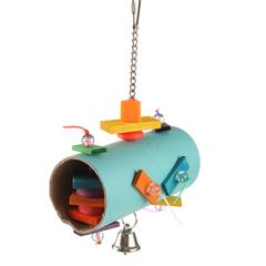 Coollapet Barrel Of Surprises Bird Toy (15 x 3 x 8 cm)