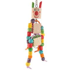 Coollapet Groovy Clown Version 1 Bird Toy (6 x 2 x 16 cm)