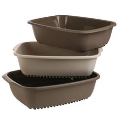 Miso Cat Litter Tray (52 x 39 x 39 cm, Brown)