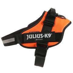 Julius K9 IDC High-Visibility Powerharness Dog Harness (Size 3, UV Orange)