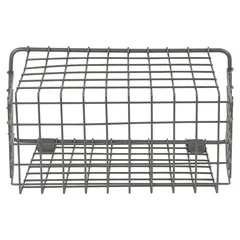 Spectrum Vintage Livingo Large Steel Storage Basket (13.97 x 26.16 x 19.05 cm)