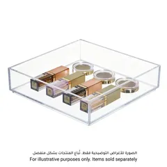 iDesign Clarity Cosmetic Organizer (20.32 x 20.32 x 5.08 cm)