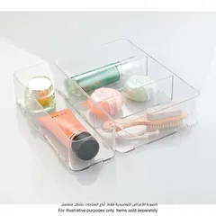 iDesign Clarity Interlocking Drawer Organizer (7.62 x 20.32 x 30.48 cm)