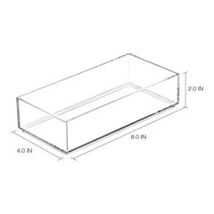 iDesign Clarity Drawer Organizer (10.16 x 20.32 x 5.08 cm)