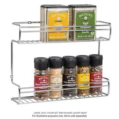iDesign Classico 2-Tier Wall-Mounted Spice Rack (7.32 x 30.81 x 23.83 cm)