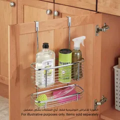 iDesign Axis X3 2-Tier Over-the-Cabinet Storage Basket (45.09 x 29.97 x 13.97 cm)