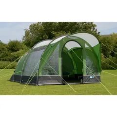 Dometic Kampa Brean 4 AIR 4-Person Inflatable Camping Tent (375 x 200 x 280 cm)