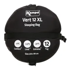 Dometic Kampa Vert 12-TOG XL Sleeping Bag (225 x 90 cm)