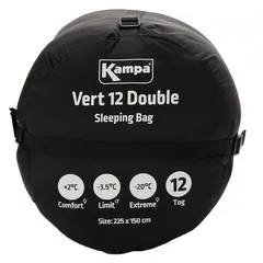 Dometic Kampa Vert 12-TOG Double Sleeping Bag (225 x 150 cm)