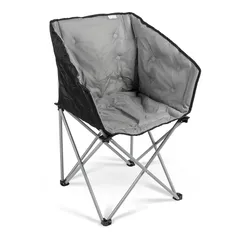 Dometic Kampa Folding Camping Tub Chair (46 x 86.5 x 63 cm, Fog)